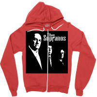 Tv Show Poster Blue Zipper Hoodie | Artistshot