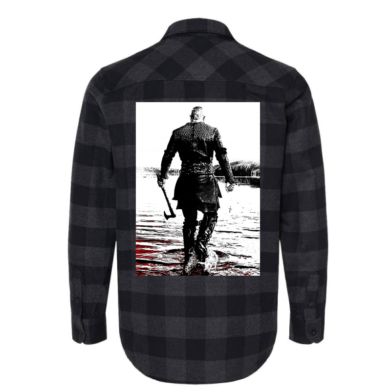 Vikings Poster Tumblr Flannel Shirt | Artistshot