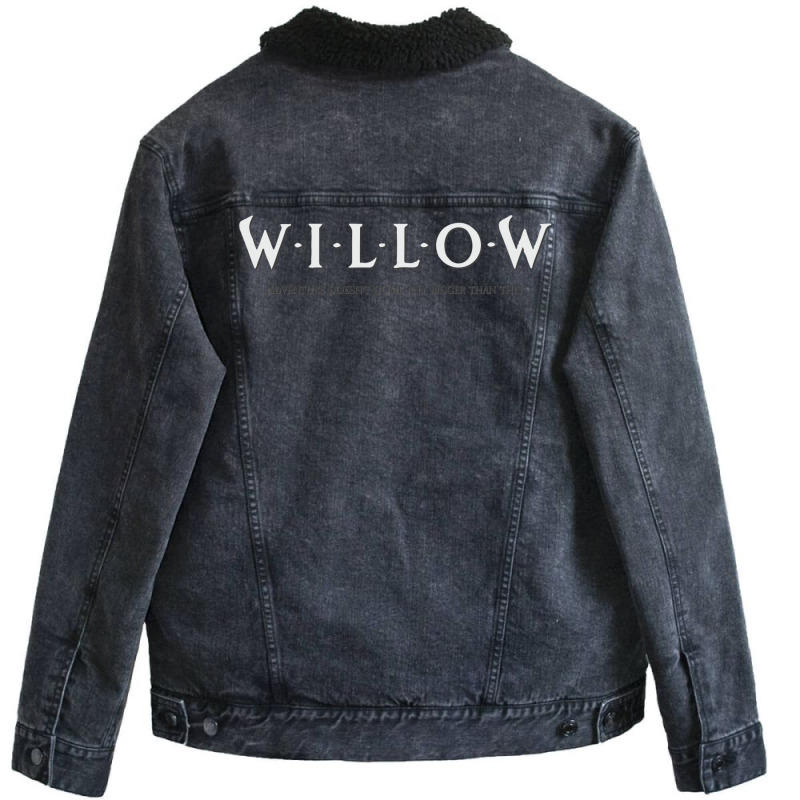 Willow 1988 Unisex Sherpa-Lined Denim Jacket by enaitzriskusq | Artistshot