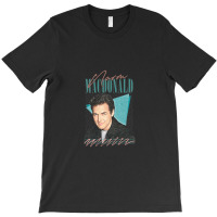 Norm Mac Vintage Look Fan Design T-shirt | Artistshot