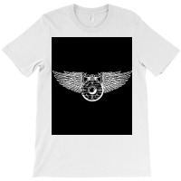 Viking Shield Wing Helmet  Blue Love T-shirt | Artistshot