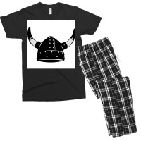 Viking Helmet  Vintage Vintage Men's T-shirt Pajama Set | Artistshot