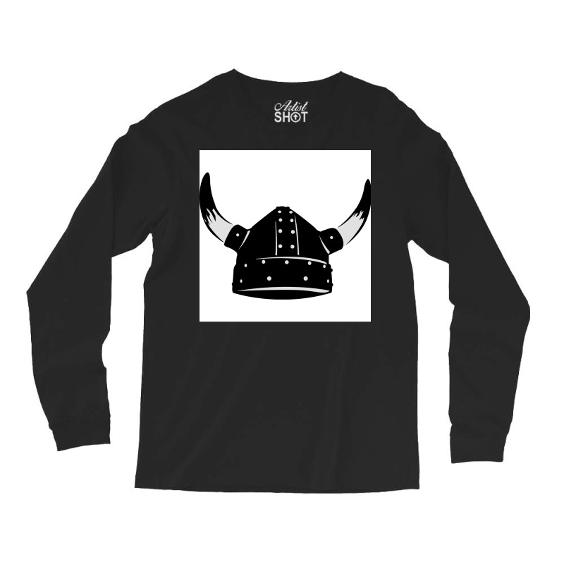 Viking Helmet  Vintage Vintage Long Sleeve Shirts | Artistshot