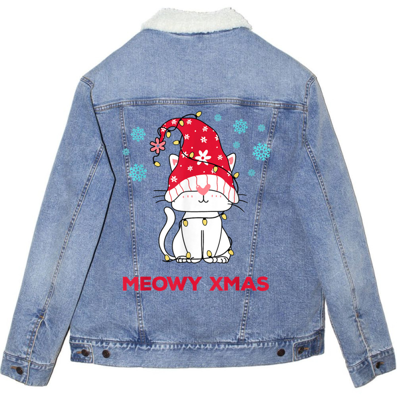 Christmas Unisex Sherpa-lined Denim Jacket | Artistshot