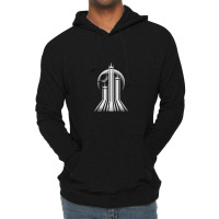 Retro Galactic   White Print Lightweight Hoodie | Artistshot