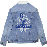 Steam Whistle Unisex Sherpa-lined Denim Jacket | Artistshot