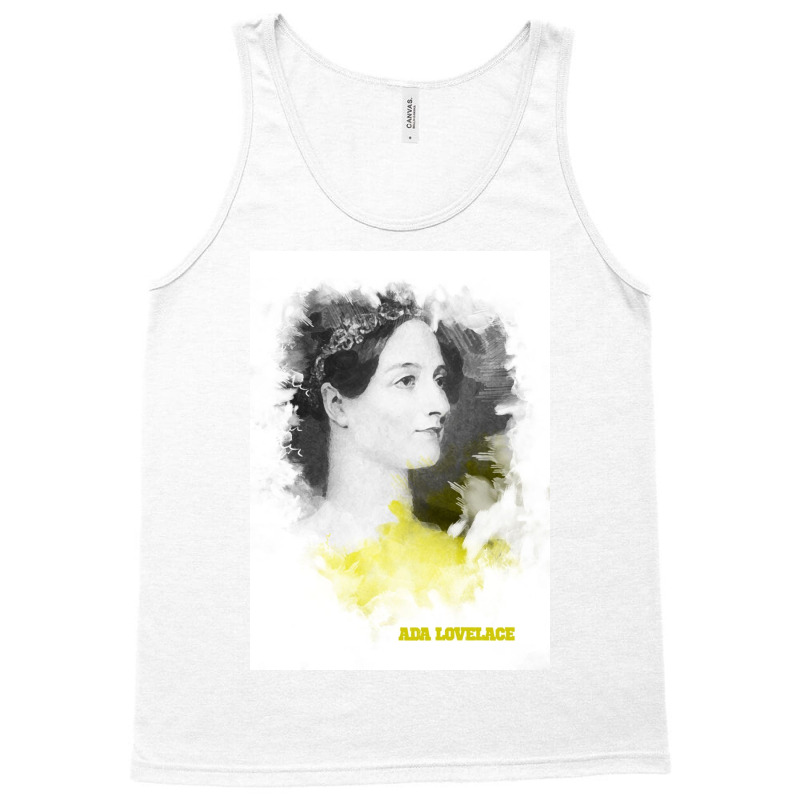 Ada Lovelace Painting Art Tank Top | Artistshot