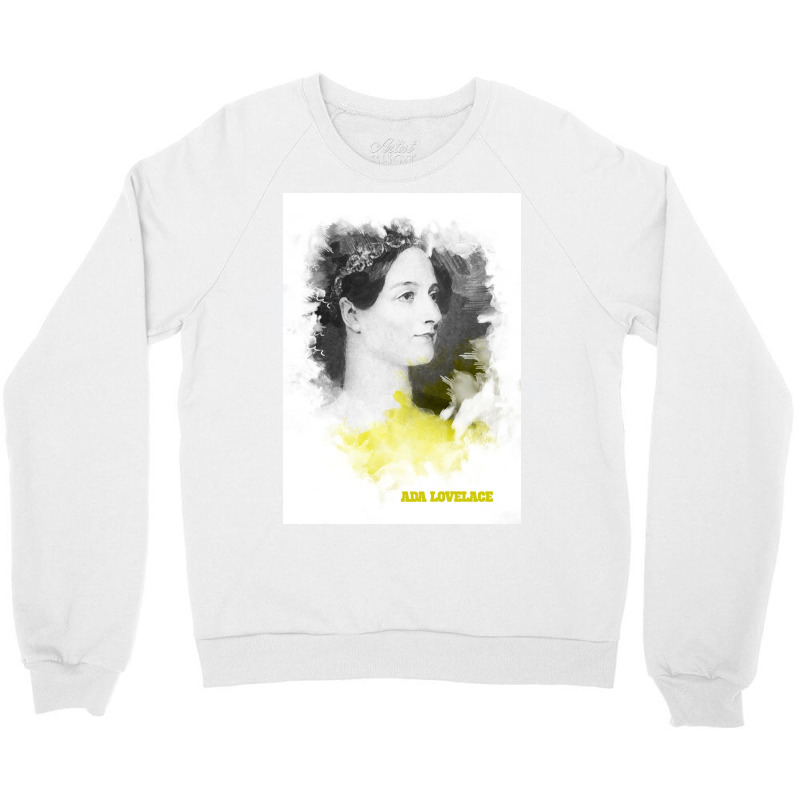 Ada Lovelace Painting Art Crewneck Sweatshirt | Artistshot