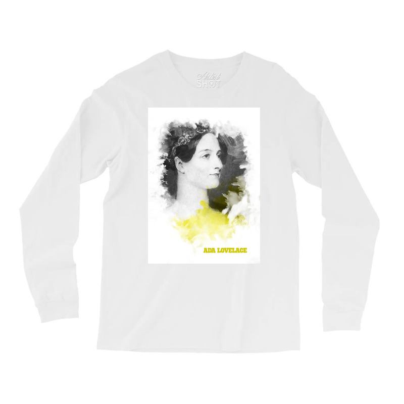 Ada Lovelace Painting Art Long Sleeve Shirts | Artistshot