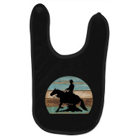 Limited Edition Western Cowboy Reining Horse Sliding Stop Vintage Styl Baby Bibs | Artistshot