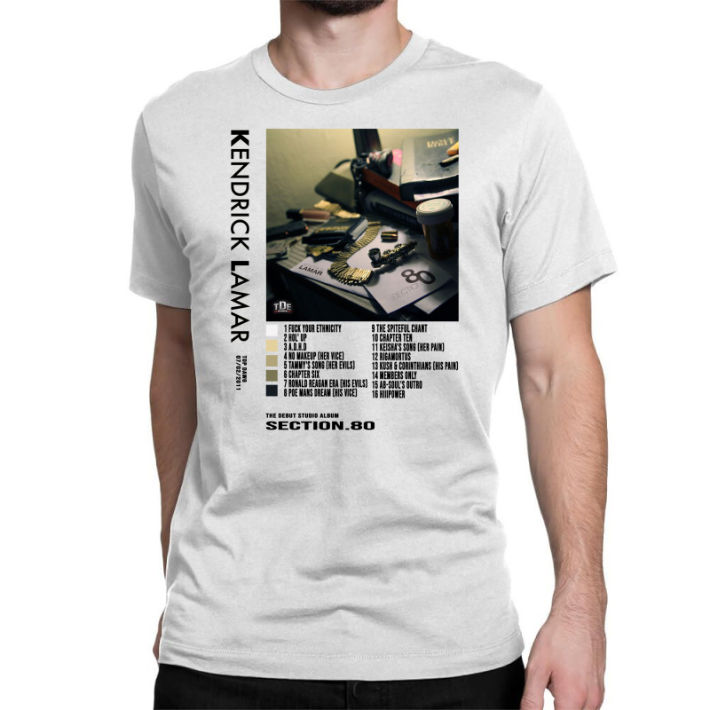 Kendrick Lamar - Section.80 Classic T-shirt by BLAVK | Artistshot