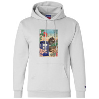 Tardis In Japan Champion Hoodie | Artistshot