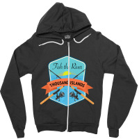 Trending Fish The River Thousand Islands Fishing St. Lawrence Zipper Hoodie | Artistshot