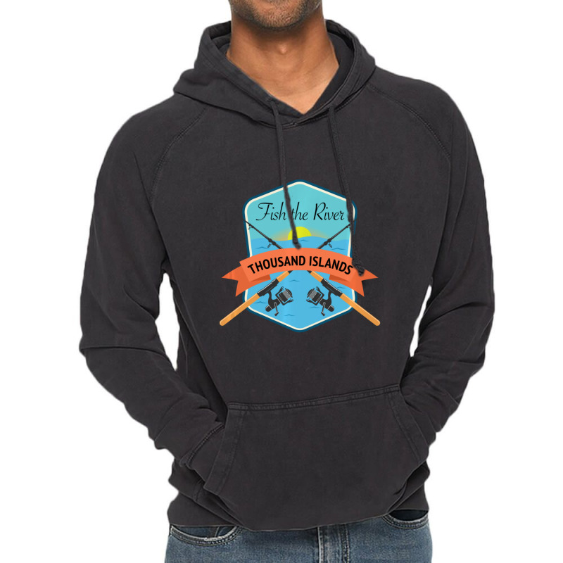 Trending Fish The River Thousand Islands Fishing St. Lawrence Vintage Hoodie | Artistshot