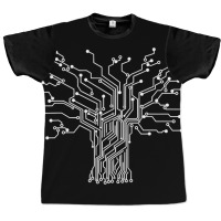 Electronics Technician Binary Tree  Electrical Engineer Graphic T-shirt | Artistshot