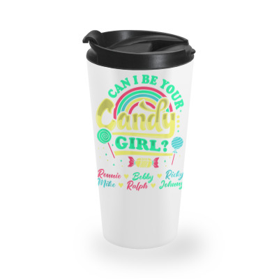 Candy Girl   Ronnie Bobby Ricky Mike Ralph Johnny T Shirt Travel Mug Designed By Molliewalker