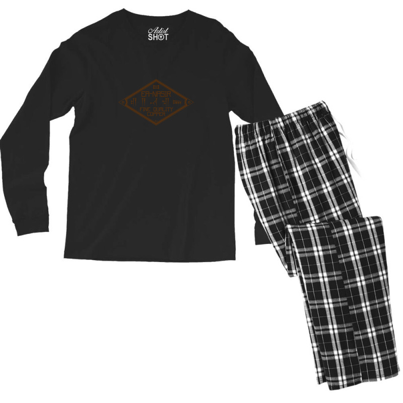 Ea-nasir Fine Quality Copper Men's Long Sleeve Pajama Set | Artistshot