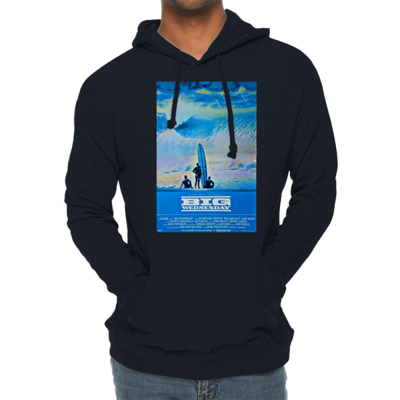 Big Wednesday Movie Poster Lightweight Hoodie | Artistshot