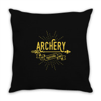 Trending Archery The Traditional Way Bow Hunting Archer Hunting Throw Pillow | Artistshot