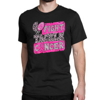 Pink Breast Cancer Awareness Football Go Fight Tackle Cancer Classic T-shirt | Artistshot