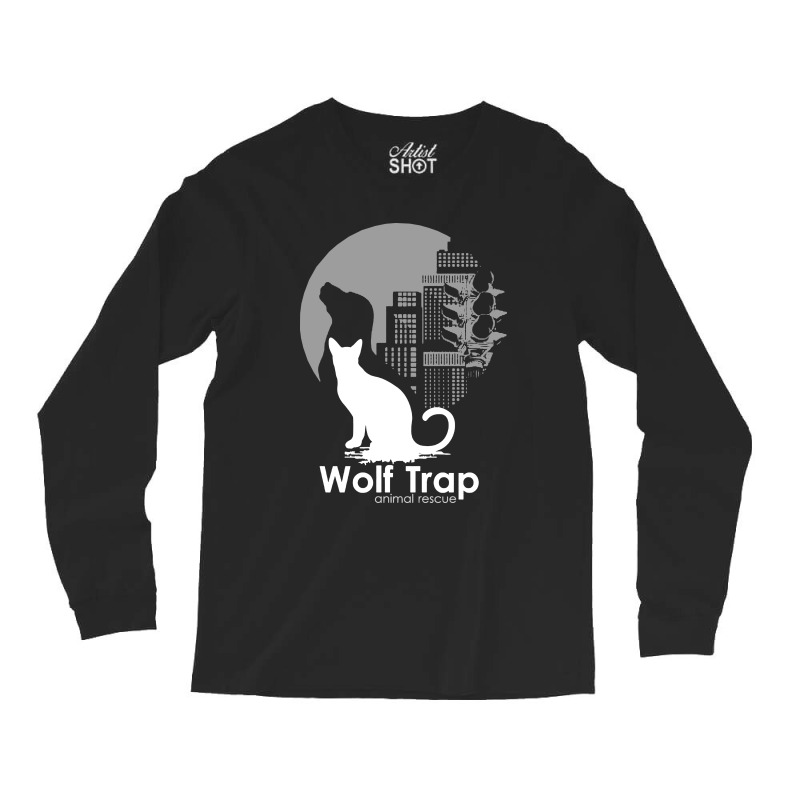 Wolf Trap Animal Rescue Long Sleeve Shirts | Artistshot