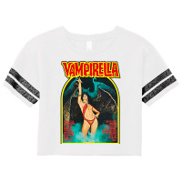 Retro Vampirella Cover T Shirt Scorecard Crop Tee | Artistshot