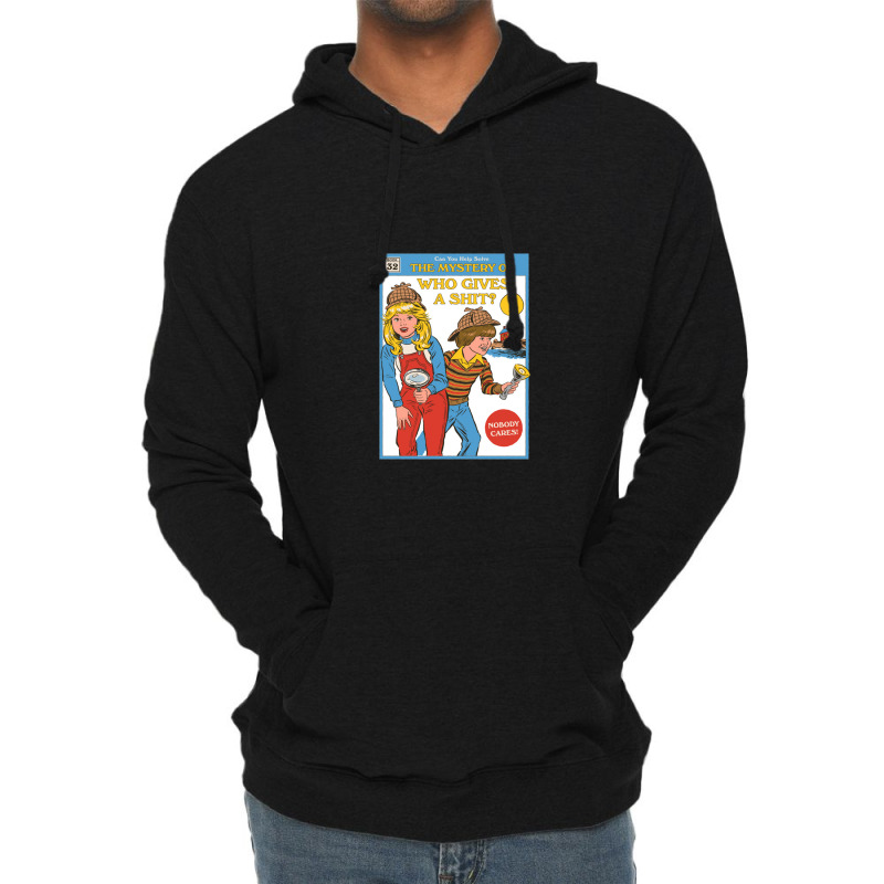 Who Gives A Shit   Funny Lightweight Hoodie | Artistshot