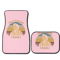 Retro What About Bob Films   I'm A Sailor! I Sail! Full Set Car Mats | Artistshot