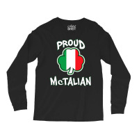 Mctalian Irish And Italian Pride Shamrock St Patricks Day Long Sleeve Shirts | Artistshot