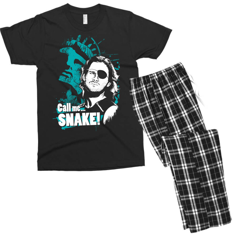 Call Me Snake! Men's T-shirt Pajama Set | Artistshot