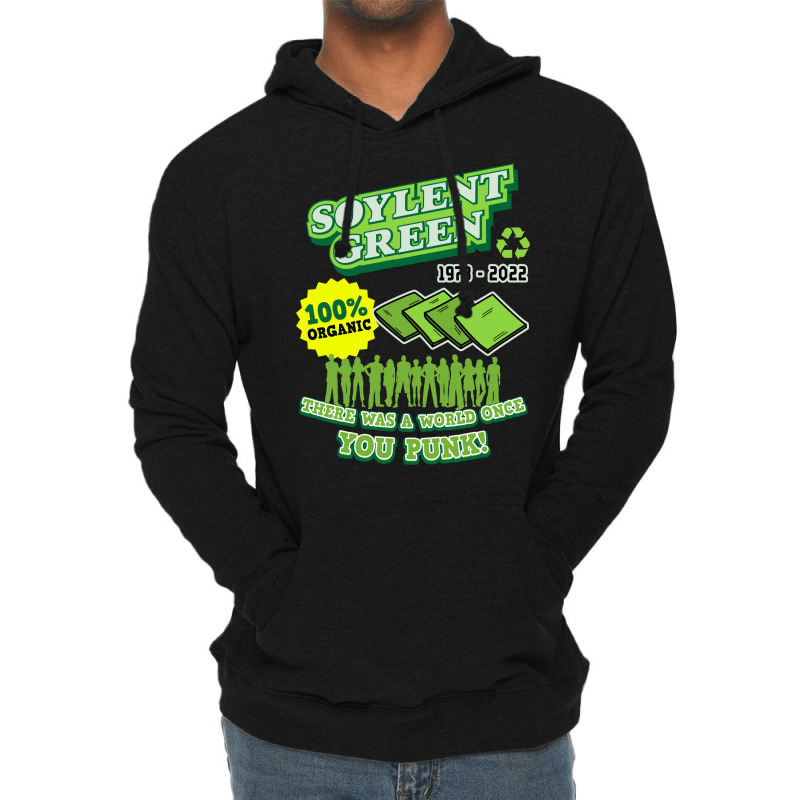 Soylent Green 1973 100% Organic There Was Once A World! Lightweight Hoodie by faaiddbmdm | Artistshot