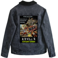 Soylent Green Movie Unisex Sherpa-lined Denim Jacket | Artistshot