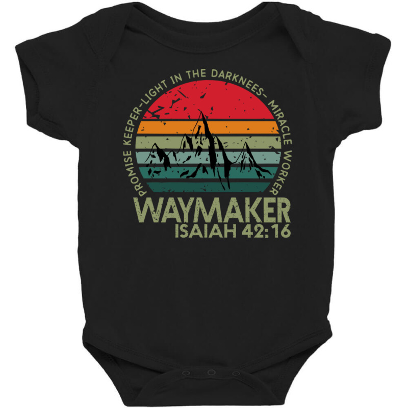 Way Maker Religious Organics Baby Bodysuit by kakashop | Artistshot