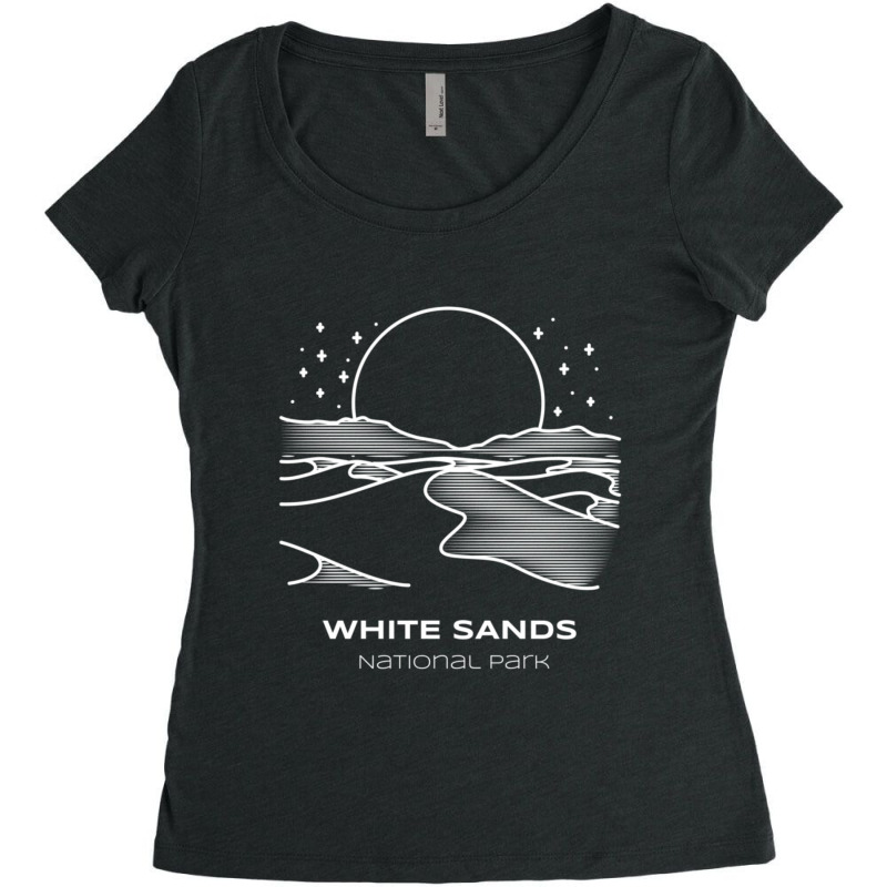 Hot Trend Best White Sands National Park Hike Women's Triblend Scoop T-shirt by Estrada Link | Artistshot