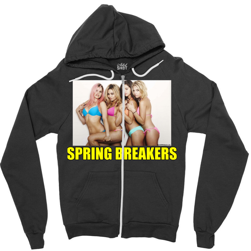 Spring Breakers Zipper Hoodie by faaiddbmdm | Artistshot