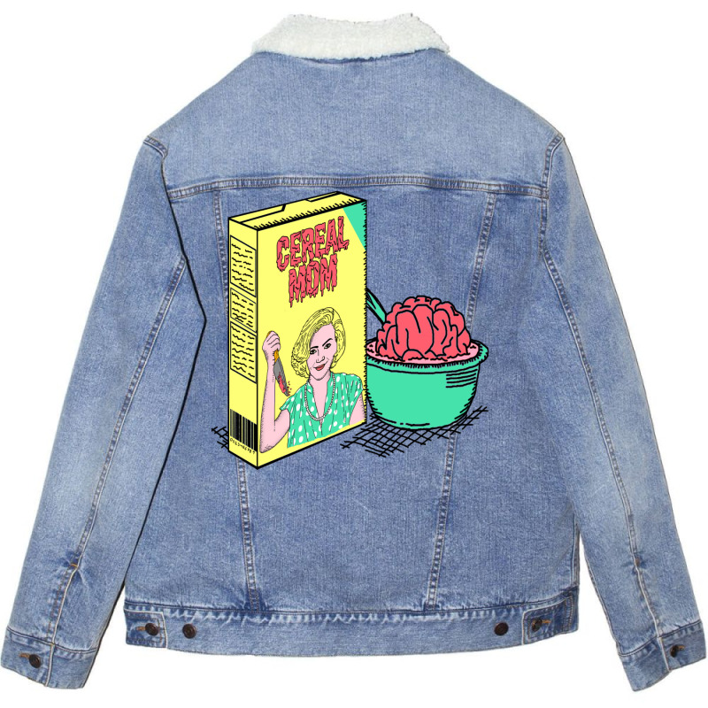 Cereal Mom Unisex Sherpa-lined Denim Jacket | Artistshot