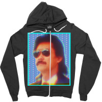 Samurai Cop Fujiyama Zipper Hoodie | Artistshot