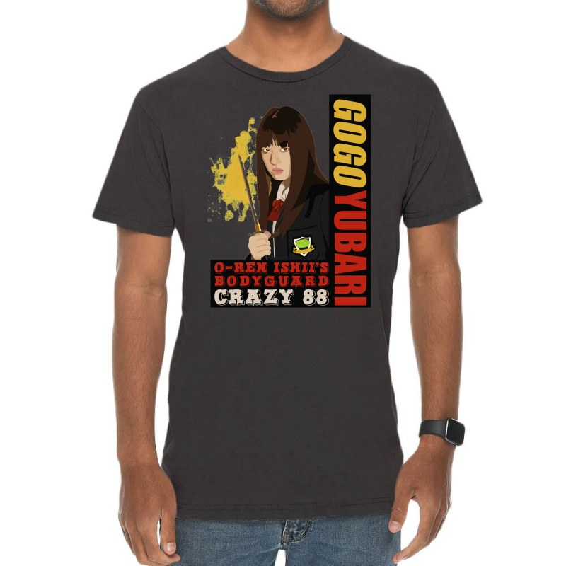 Schoolgirl Bodyguard Gogo Yubari Vintage T-shirt | Artistshot