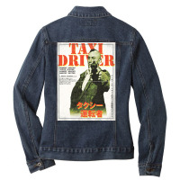 Taxi Driver 2 Ladies Denim Jacket | Artistshot