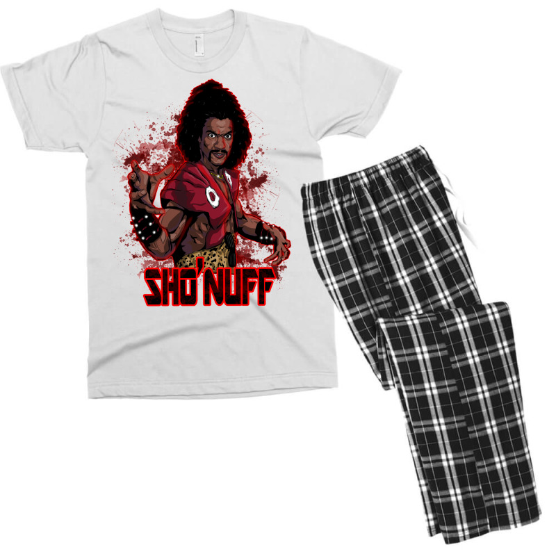 Sho'nuff Harlem. Men's T-shirt Pajama Set | Artistshot