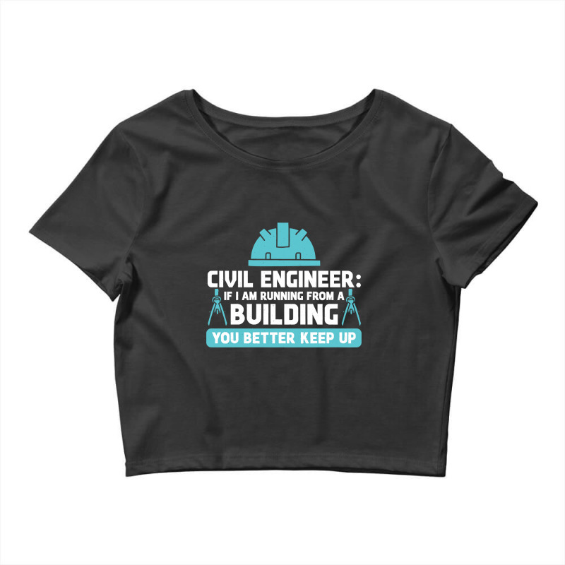 Engineer Ingeniero Civil Civil Engineering Crop Top by JamesArtists | Artistshot