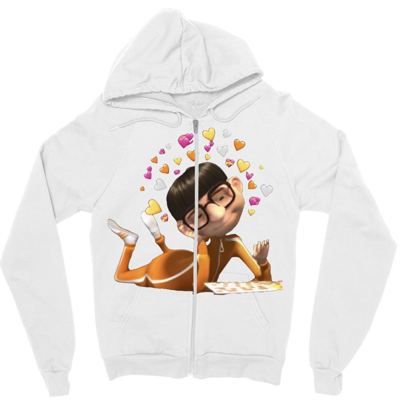 Vector Desoicable In Love Zipper Hoodie | Artistshot