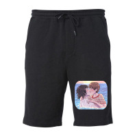 Byler Kissing In The Ocean Fleece Short | Artistshot