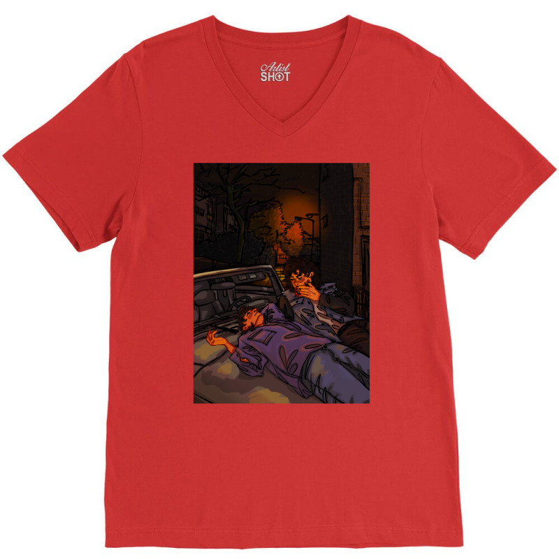 Steve And Eddie 1 V-Neck Tee by stiipprziguii | Artistshot