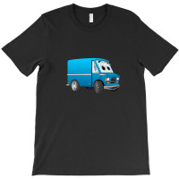 Blue Mini Van Cartoon T-shirt | Artistshot