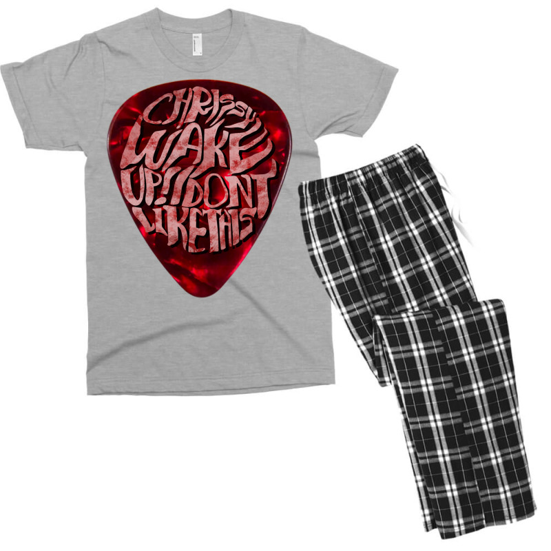 Chrissy Wake Up! I Dont Like This 3 Men's T-shirt Pajama Set by kakhuwoldtf | Artistshot