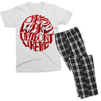 Chrissy Wake Up! I Dont Like This 4 Men's T-shirt Pajama Set | Artistshot