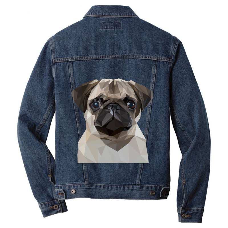 Funny Puppy Men Denim Jacket | Artistshot