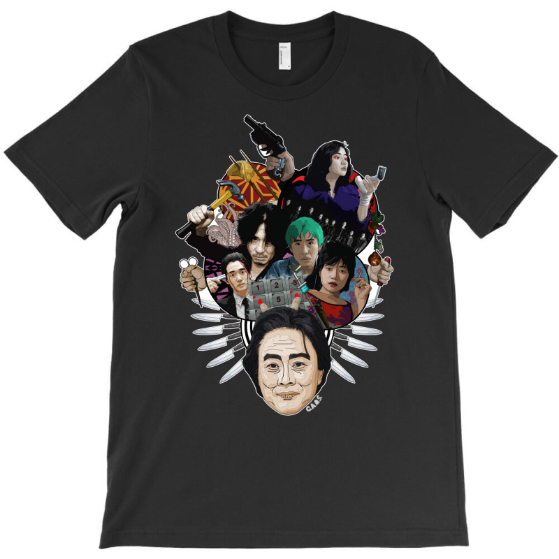 Park Chan Wook   Mash Up Tribute T-Shirt by preetynikomek | Artistshot