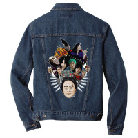 Park Chan Wook   Mash Up Tribute Men Denim Jacket | Artistshot